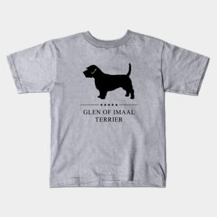 Glen of Imaal Terrier Black Silhouette Kids T-Shirt